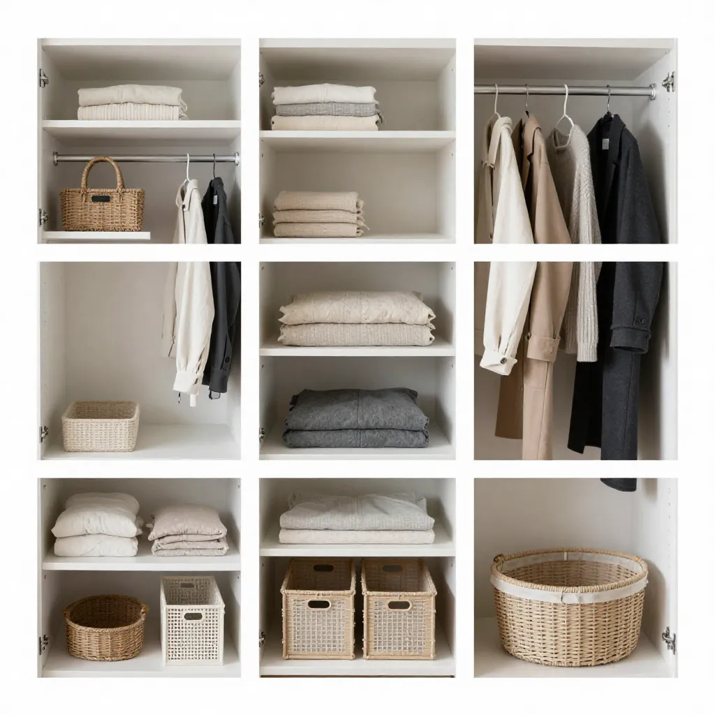 Esthetisch aangename ruimte met natuurlijke elementen