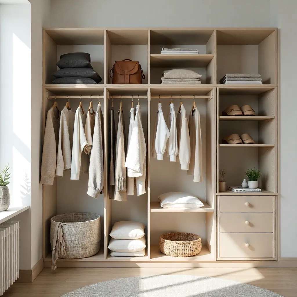 Minimalistische keuken met essentiële items